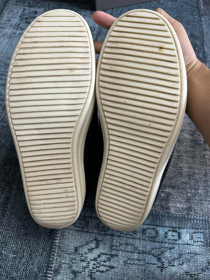 Rick Owens Black Low-Top Chunky Shoes