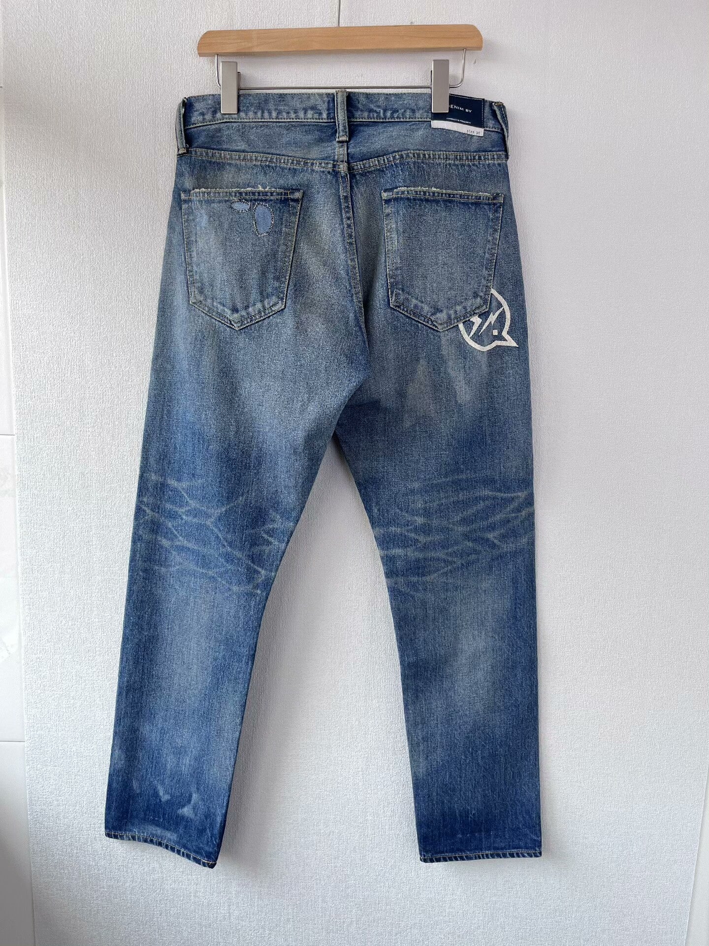 Vanquish Fragment Wide Denim Jeans