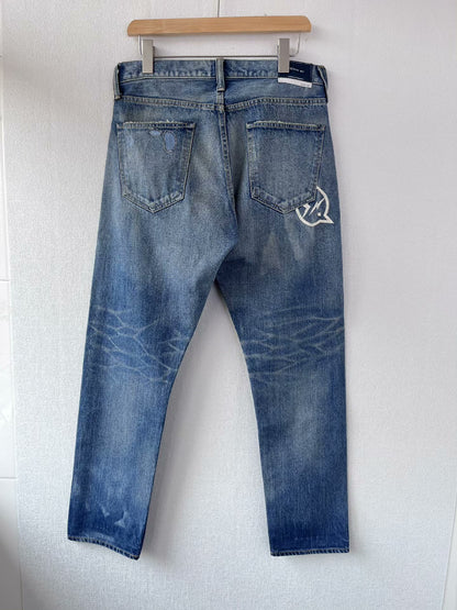 Vanquish Fragment Wide Denim Jeans