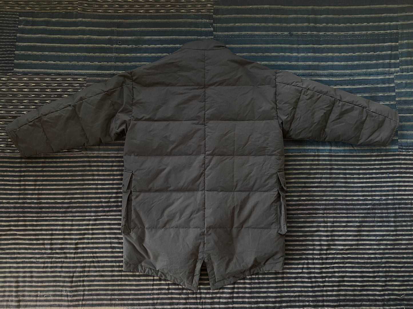 porter classic weather down military coat