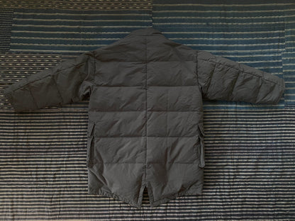 porter classic weather down military coat