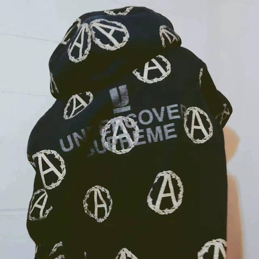 supreme x undercover anarchy hoodie medium