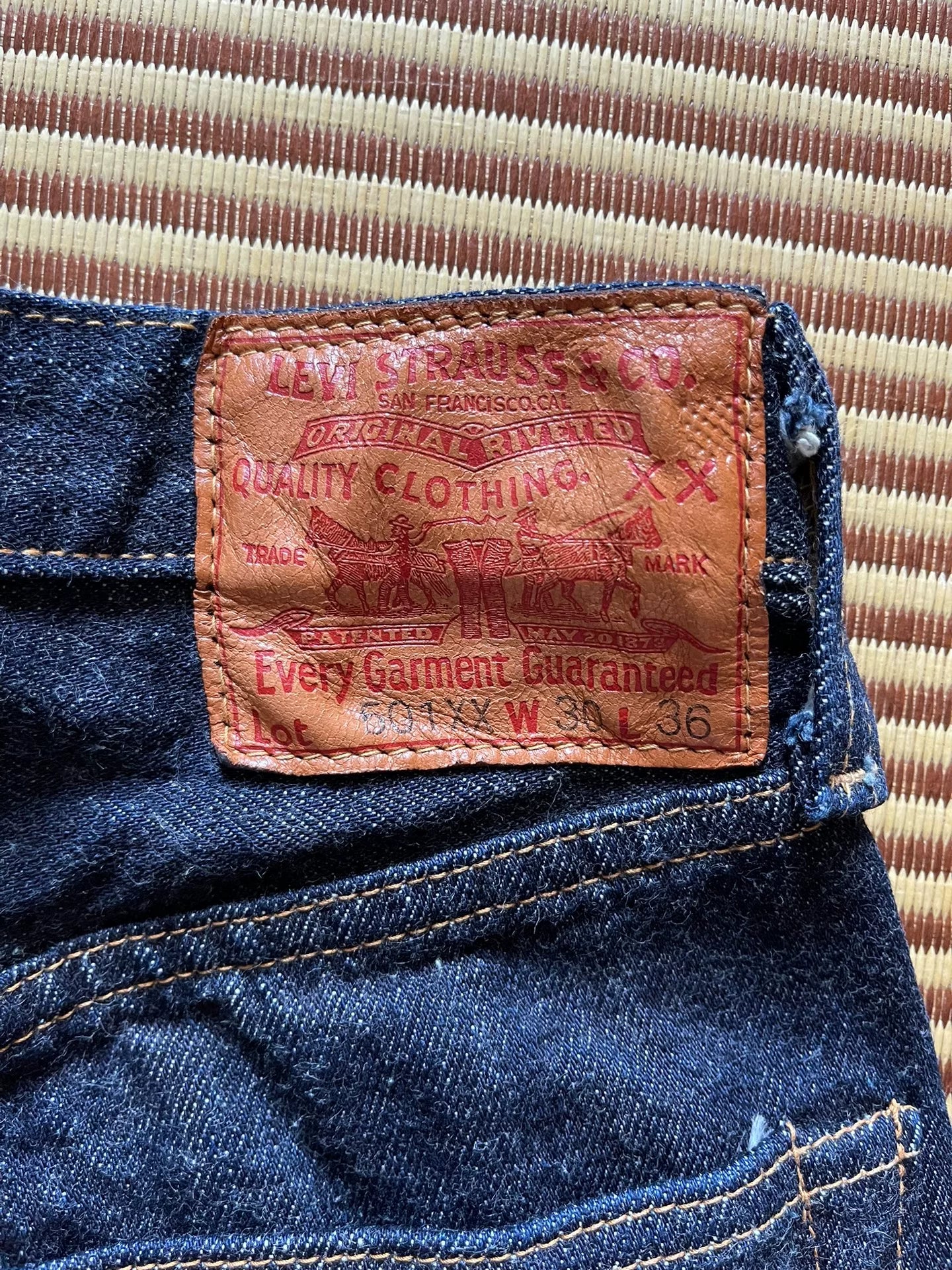Levi's LVC 501XX 1947 Model Jeans