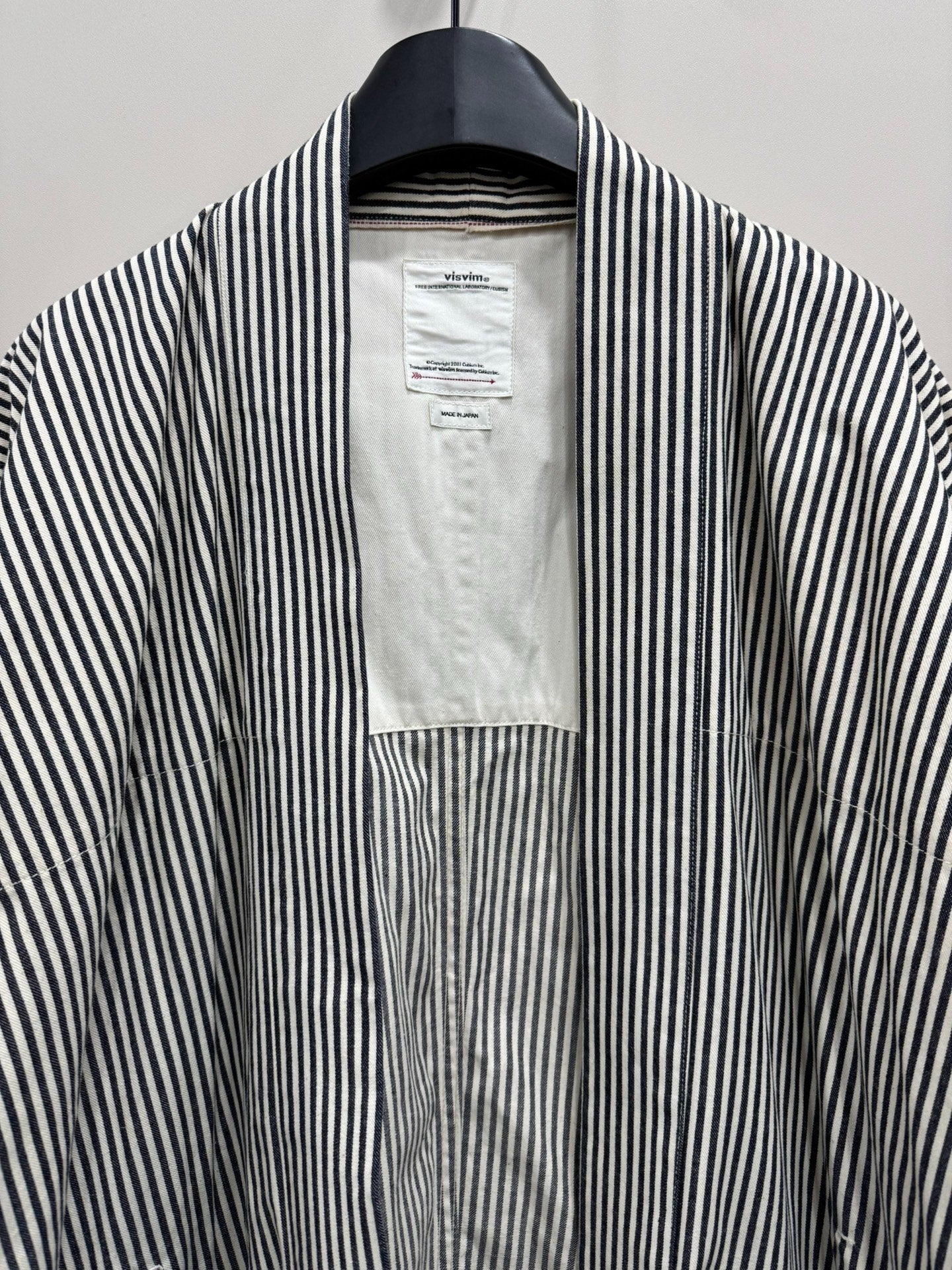 visvim Denim Striped Robe Size 5