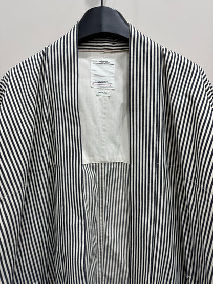 visvim Denim Striped Robe Size 5