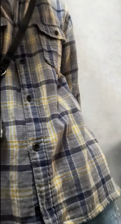 Saint Laurent Plaid Shirt