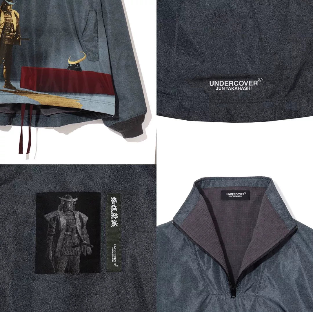 undercover blouson jacket with samurai design