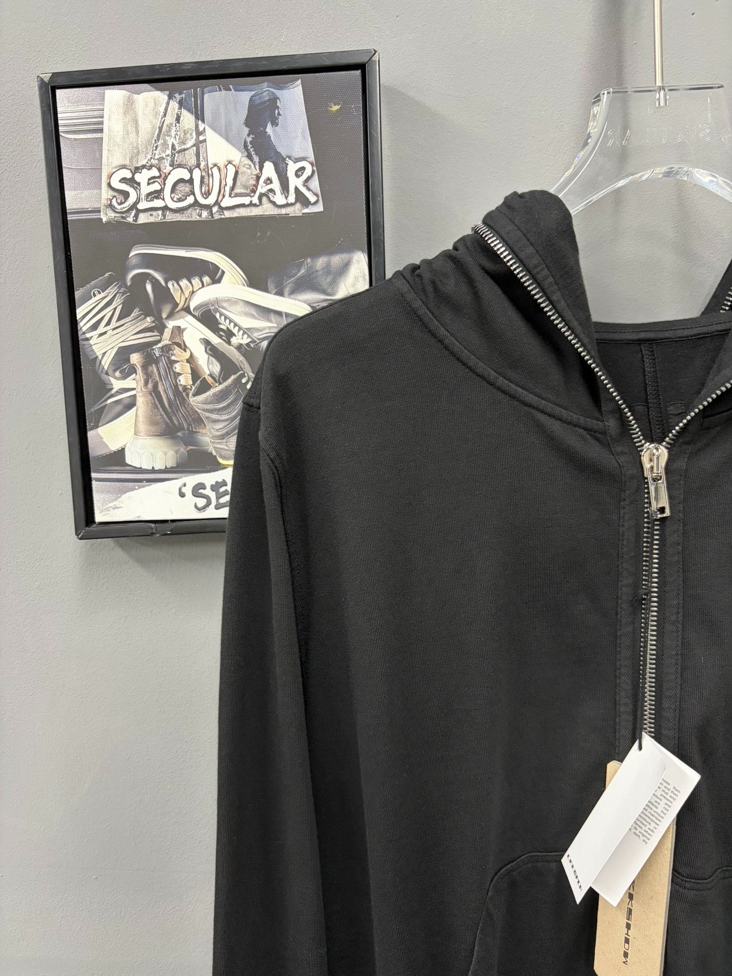Rick Owens Drkshdw Full-Zip Hooded Jacket