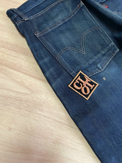 CLOT x LEVIS 505 Copper Line Jeans