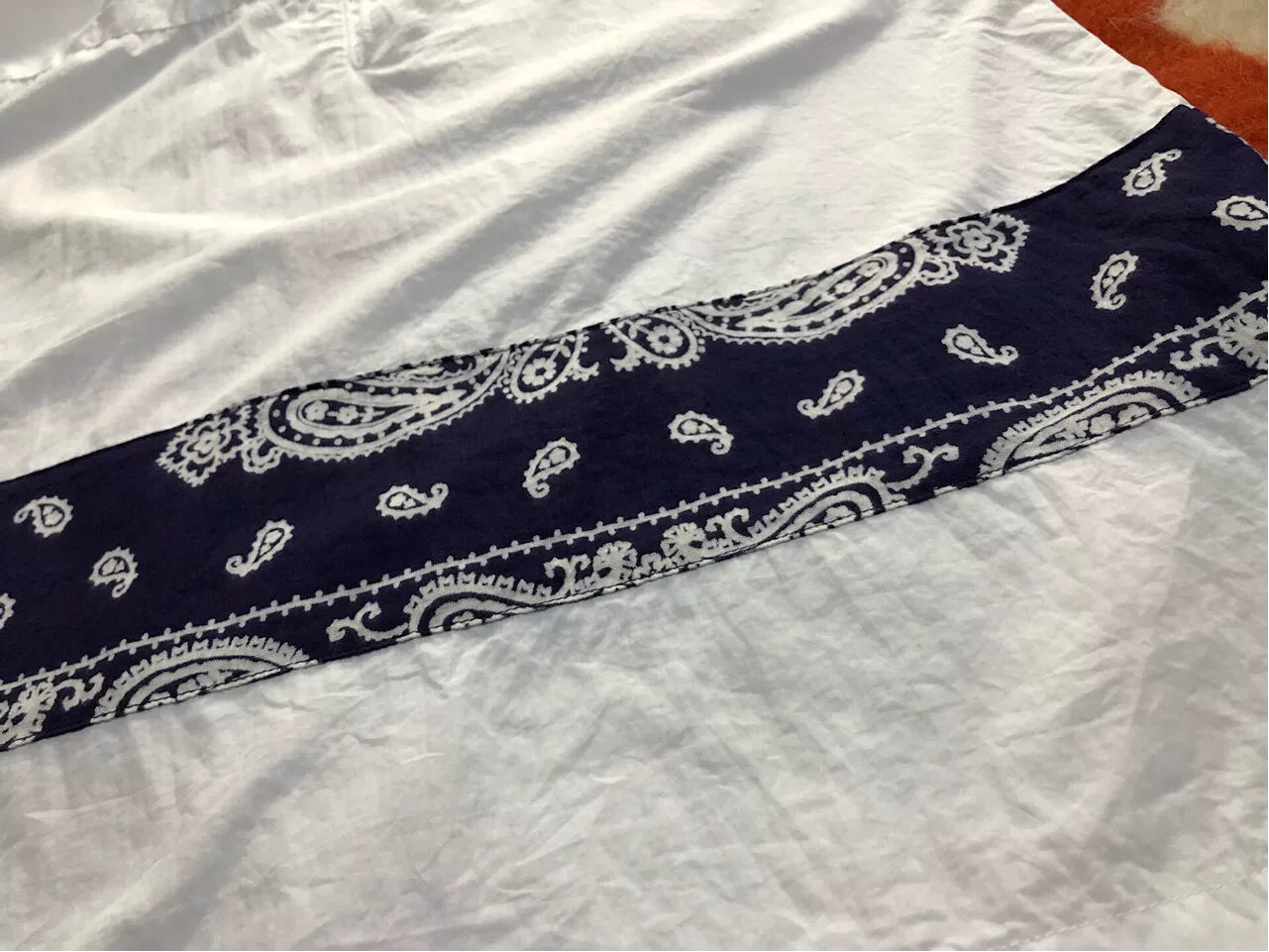 visvim KERCHIEF BORDER TUNIC SHIRT