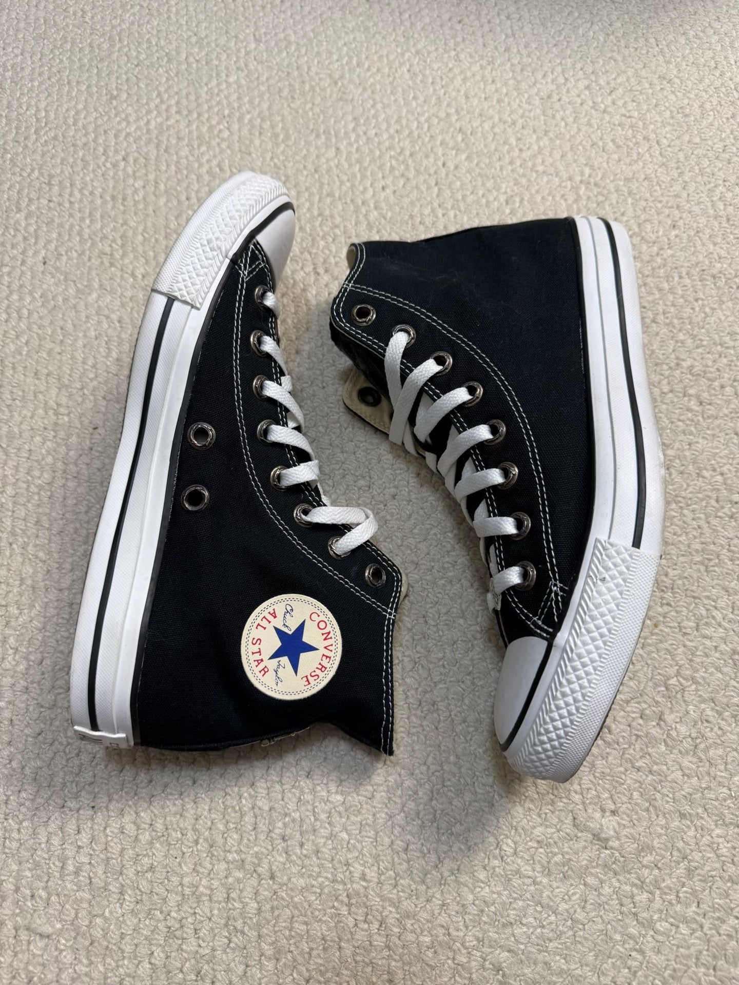 Chrome Hearts Converse Cross Patch Canvas