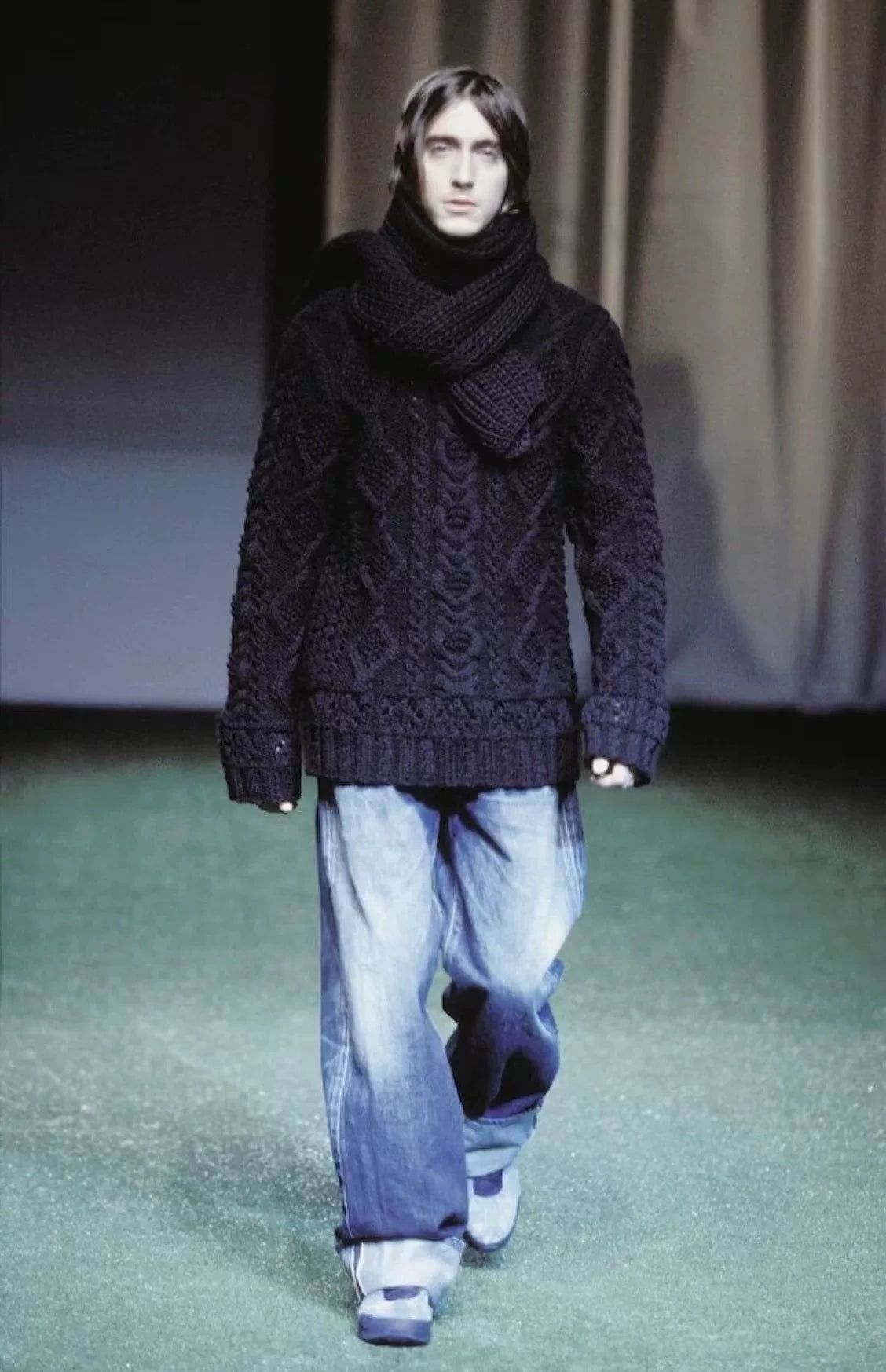 Yohji Yamamoto A/W 2002 Wool Scarf