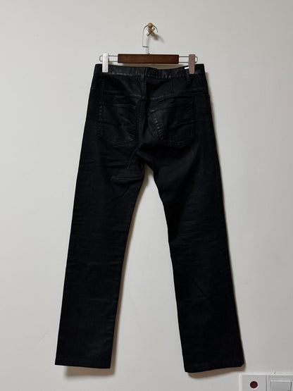 dior homme waxed skinny jeans size 30