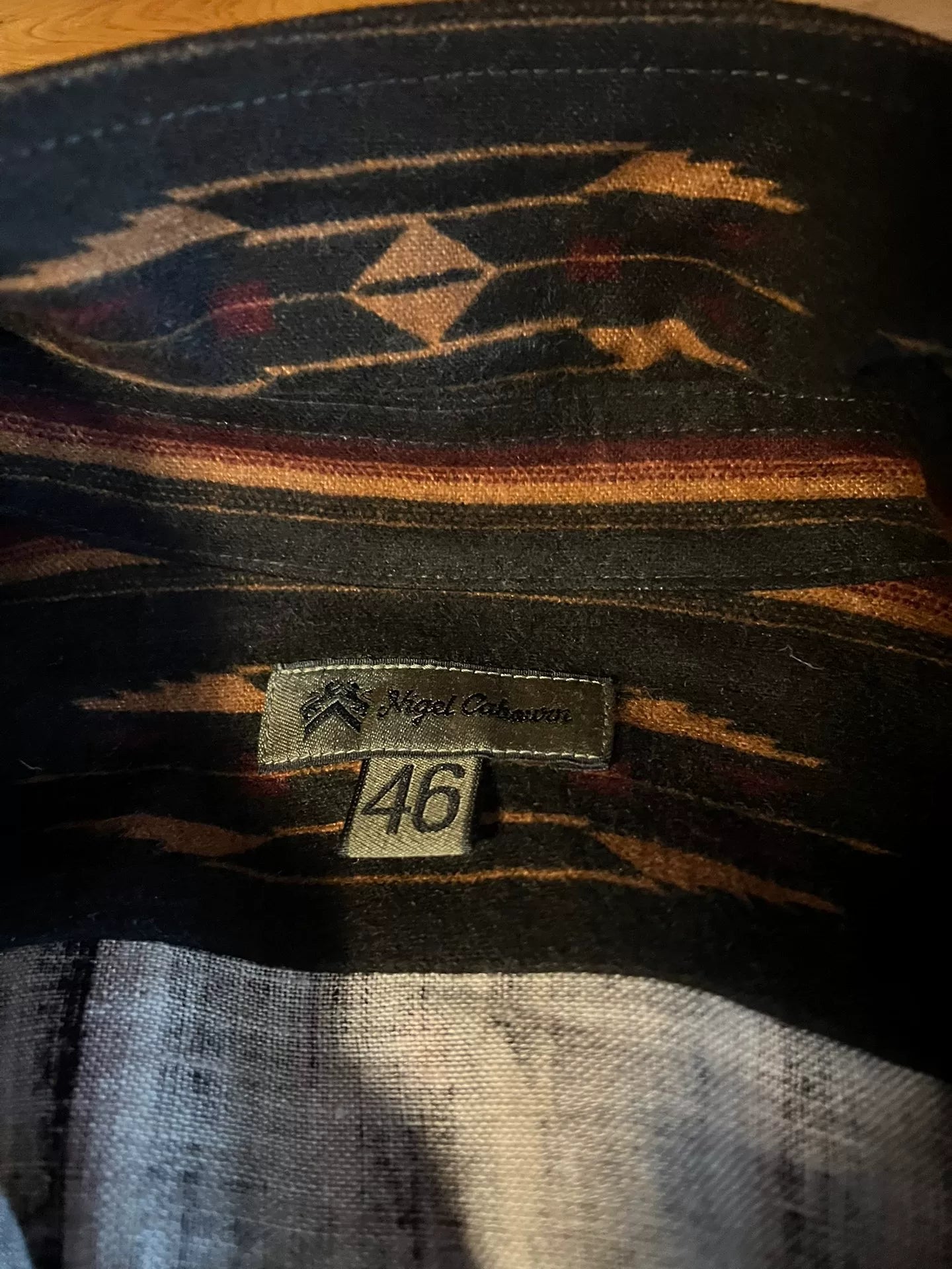 Nigel Cabourn Navajo Thick Shirt