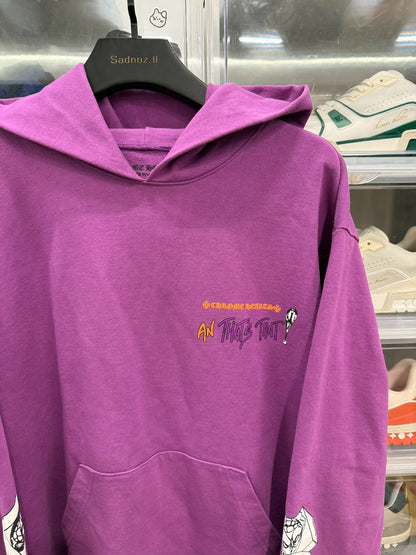 Chrome Hearts Mattyboy Purple Graffiti Hoodie