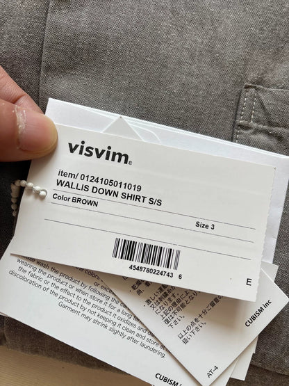 VISVIM 24ss WALLIS DOWN SHIRT