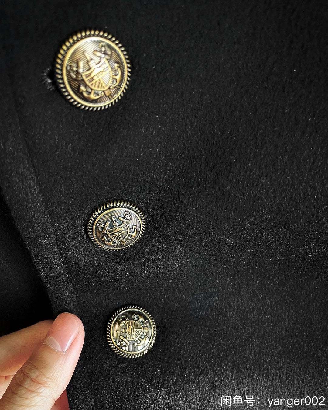 Saint Laurent Men's Double-Breasted Coat