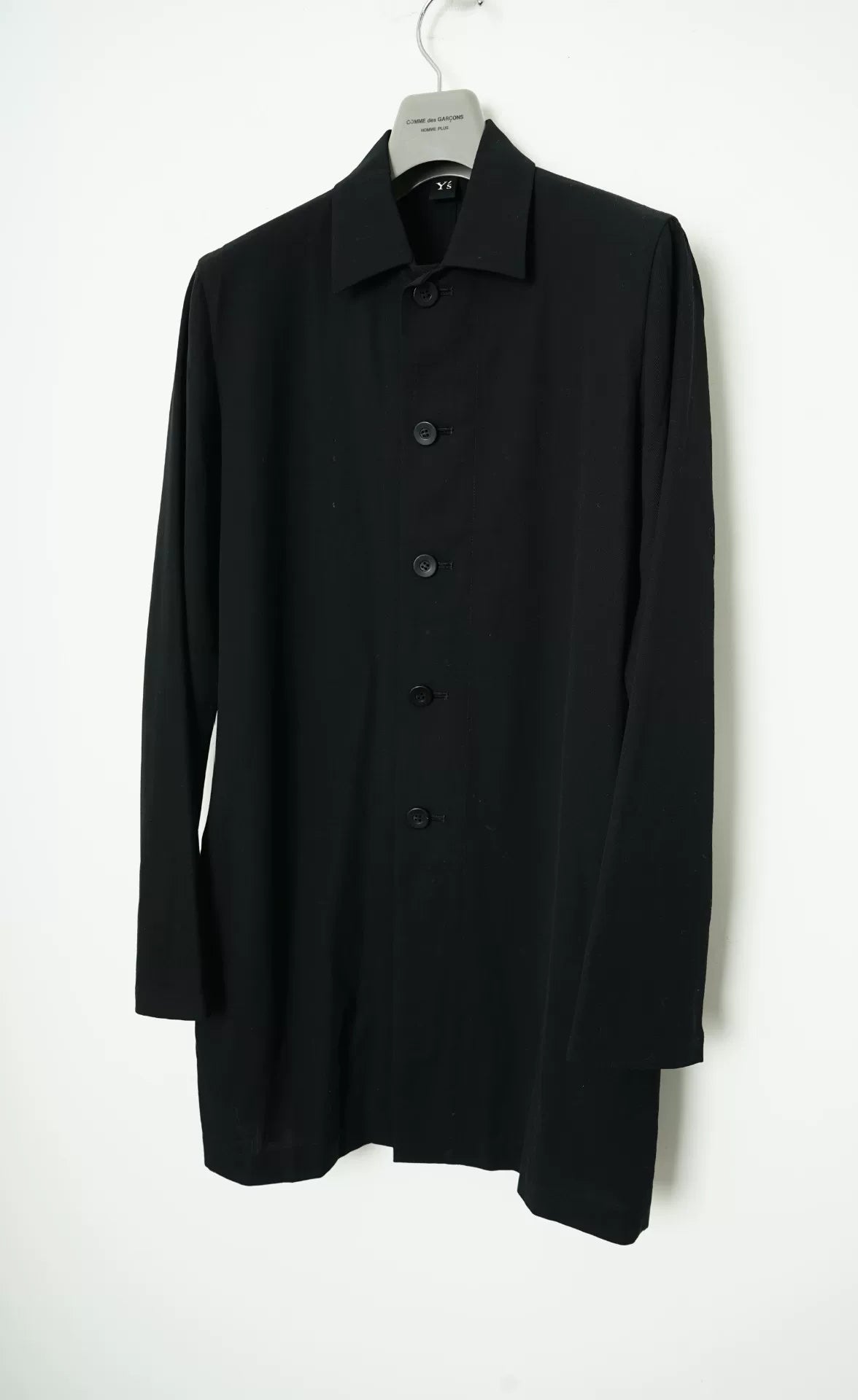 Yohji Yamamoto Ys Wool Spring Summer Coat