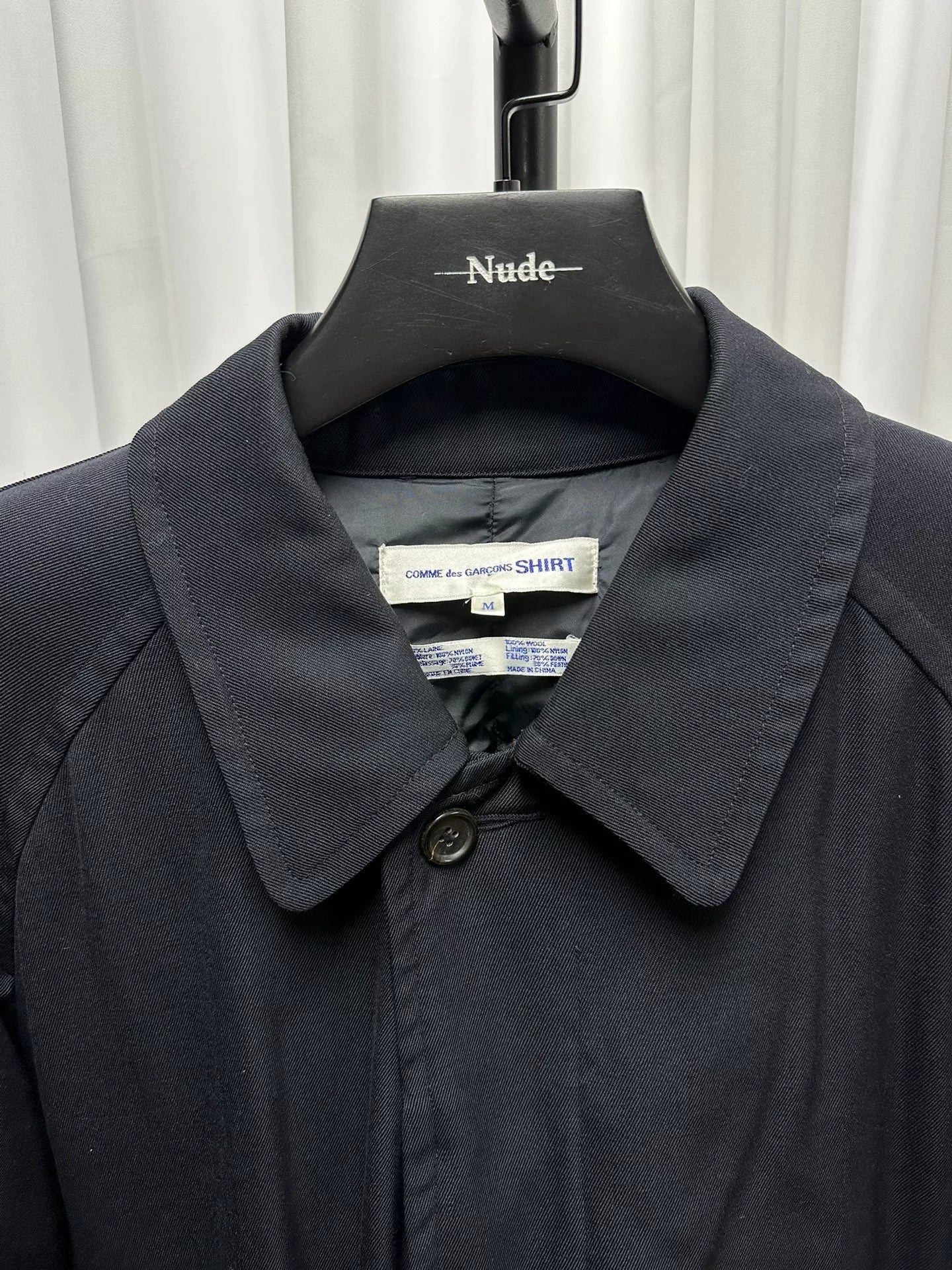 Comme des Garçons 00s Wool Down Coat