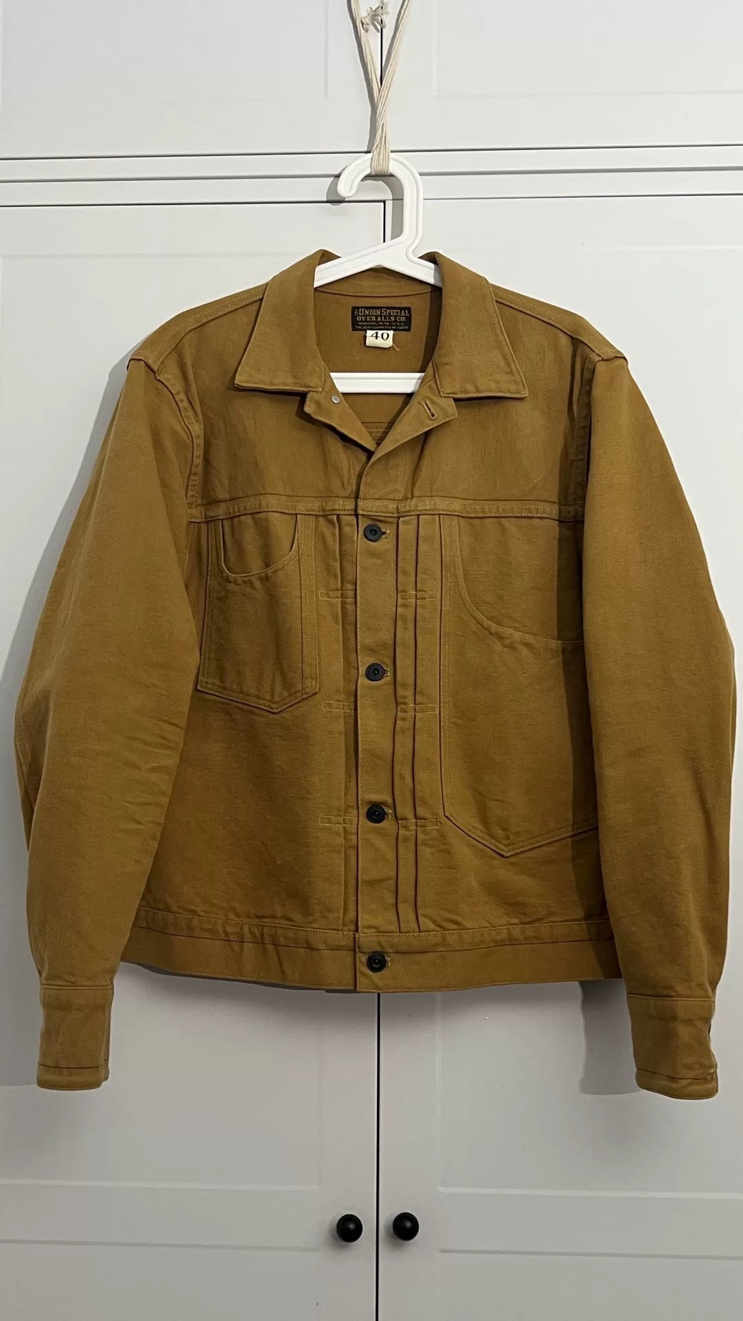 Freewheelers Gold Hunter Jacket Size 40