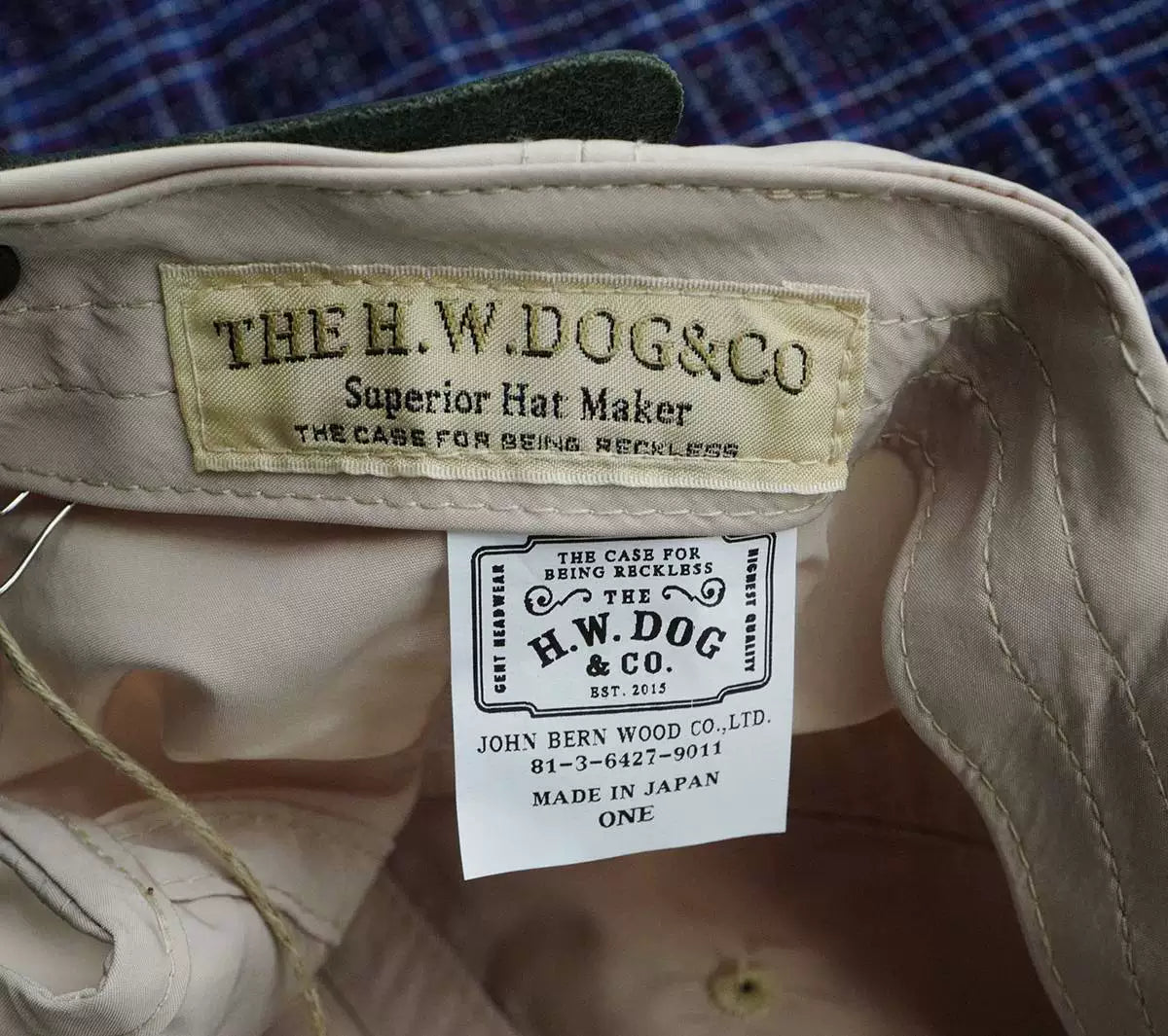 h.w.dog & co union cap baseball hat