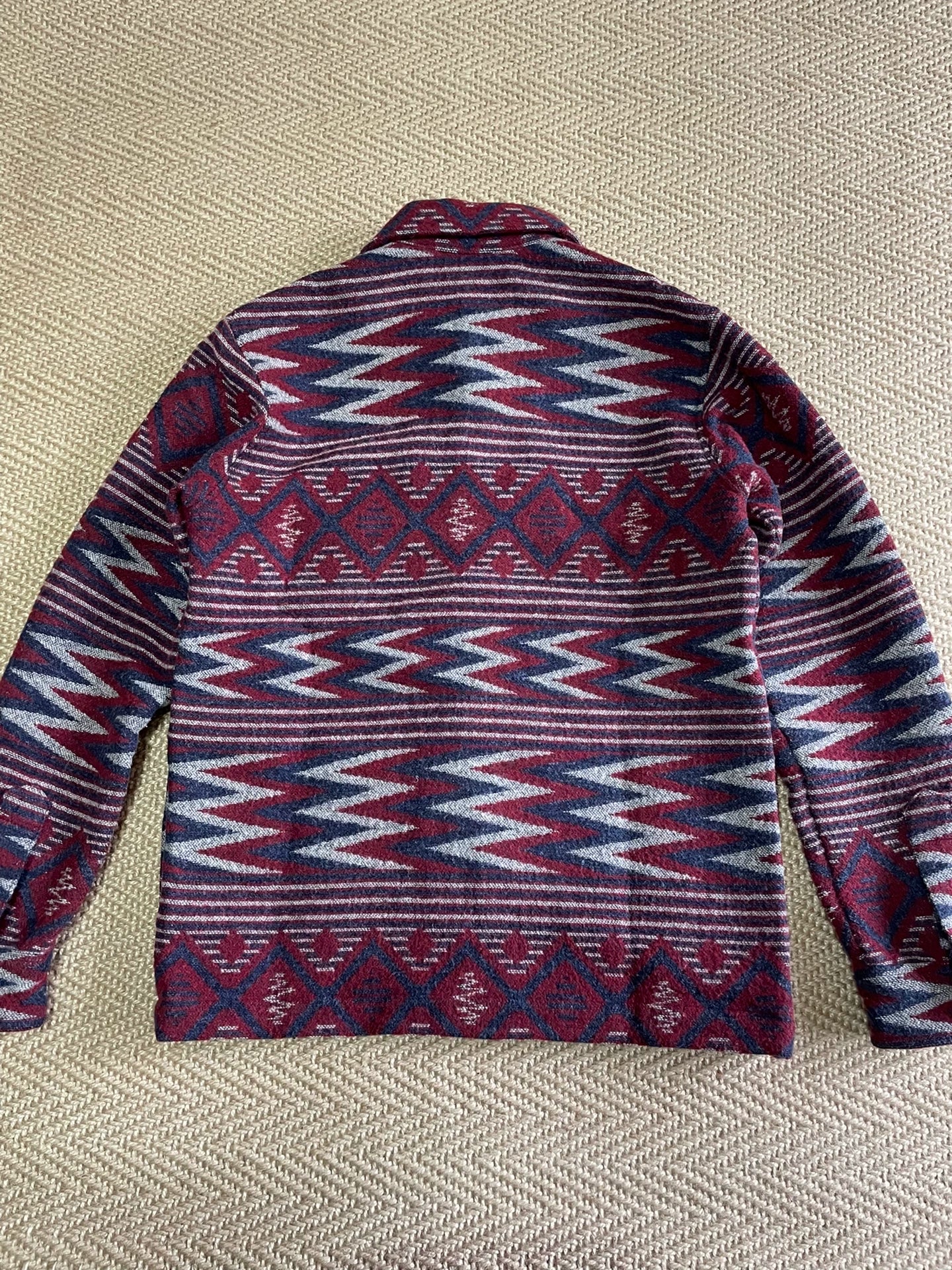 neighborhood red ethnic style jacket