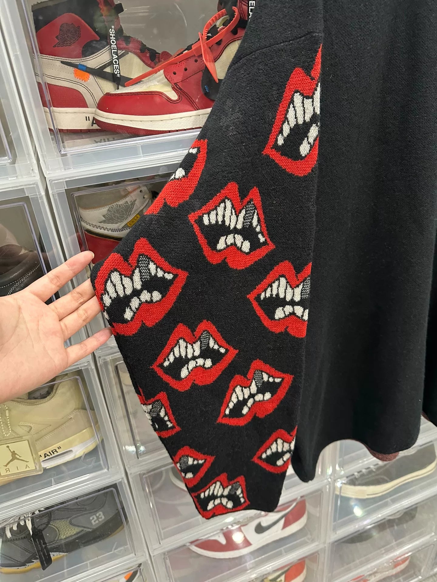 Chrome Hearts Mattyboy Red Cross Sweater