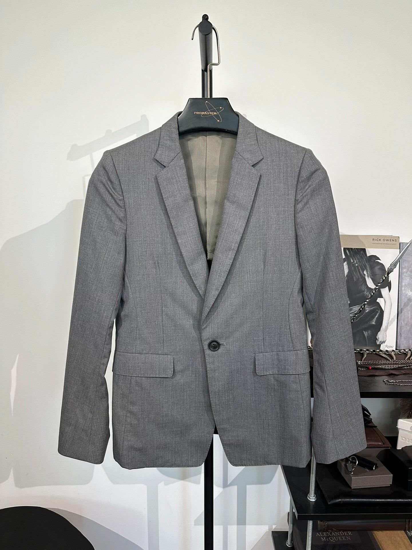 Julius_7 Slim Wool Suit Jacket