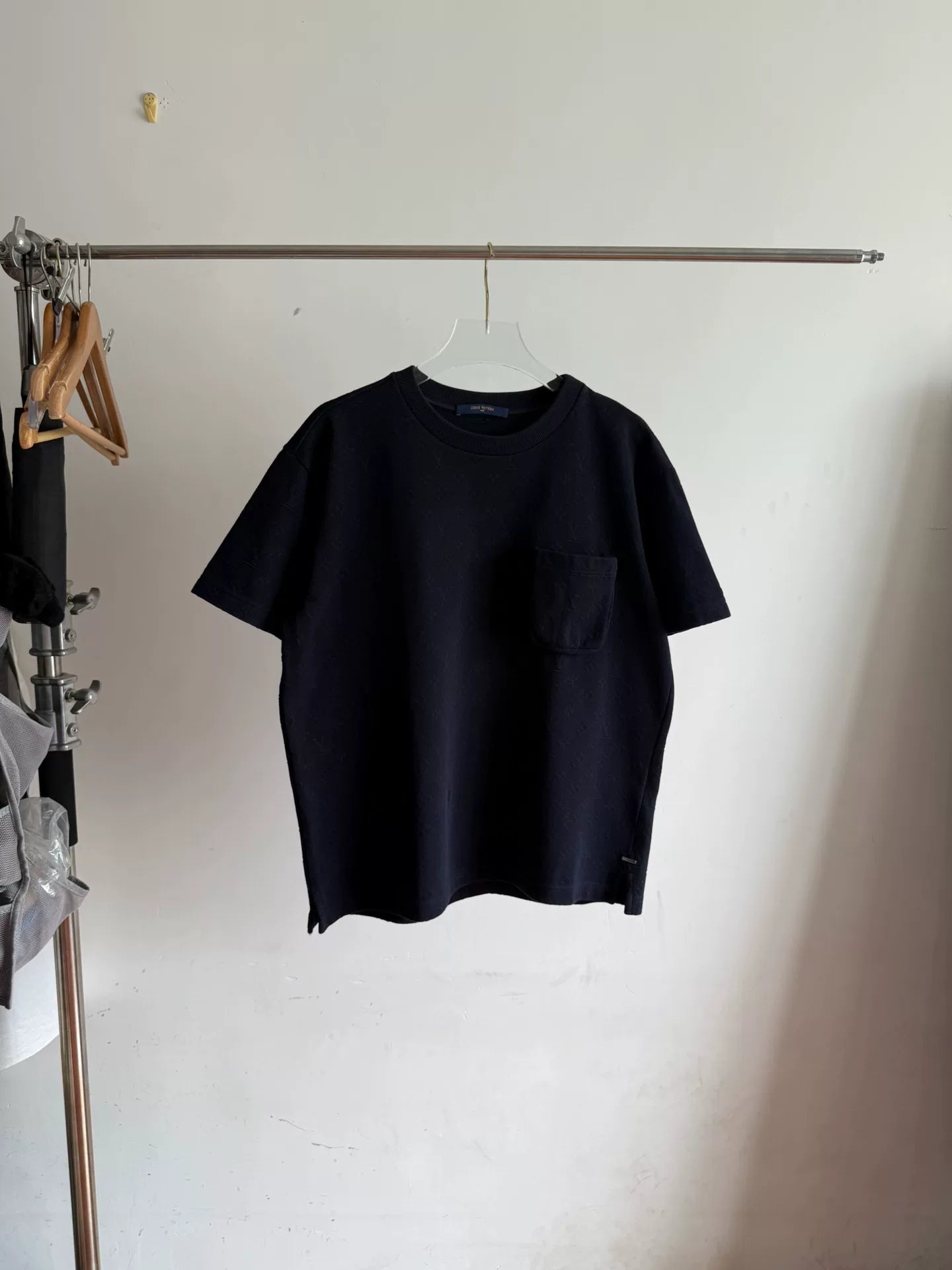 Louis Vuitton Short Sleeve Dark Print Shirt