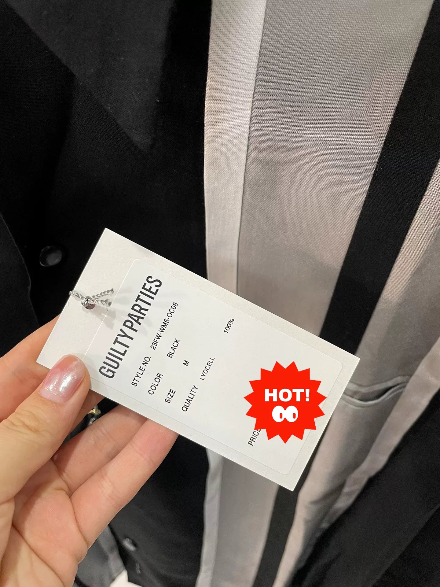 WACKOMARIA 23FW Striped Color Block Shirt