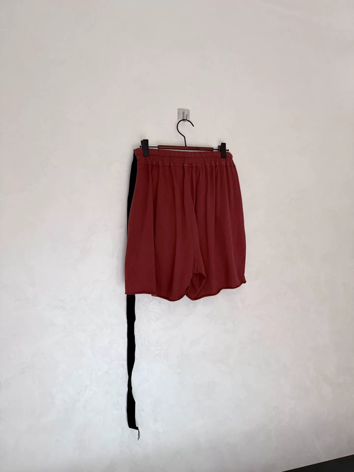 Rick Owens DRKSHDW Rust Red Shorts