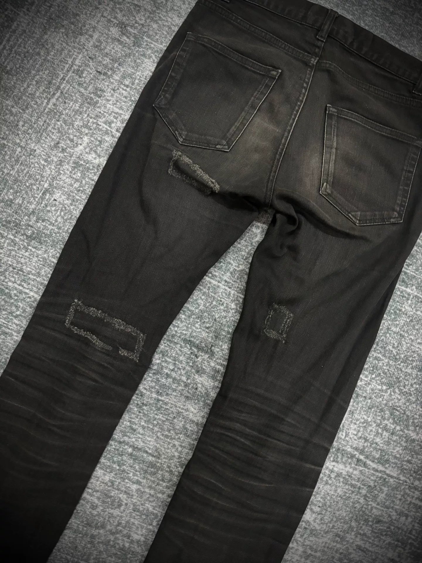 Saint Laurent 16SS Patch Jeans
