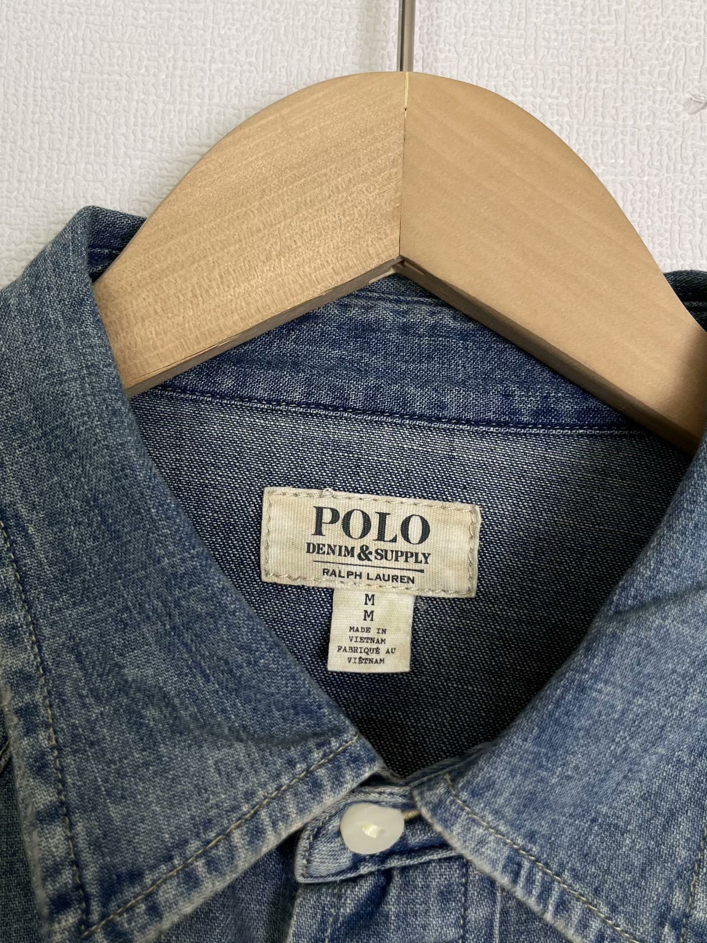 Polo Ralph Lauren 22SS Classic Denim Shirt