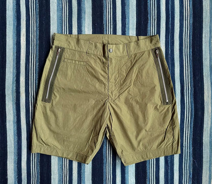 Neighborhood Casual Pocket Shorts in Olive Green