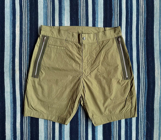 Neighborhood Casual Pocket Shorts in Olive Green