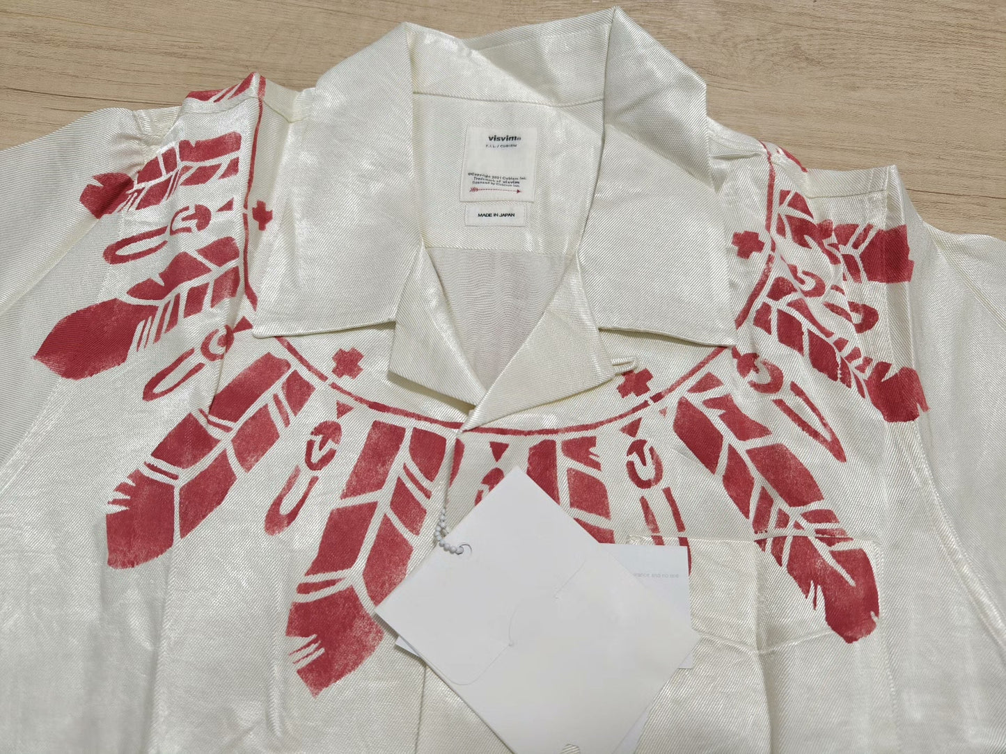 VISVIM 19SS S/S Feathers Spot Free Shirt