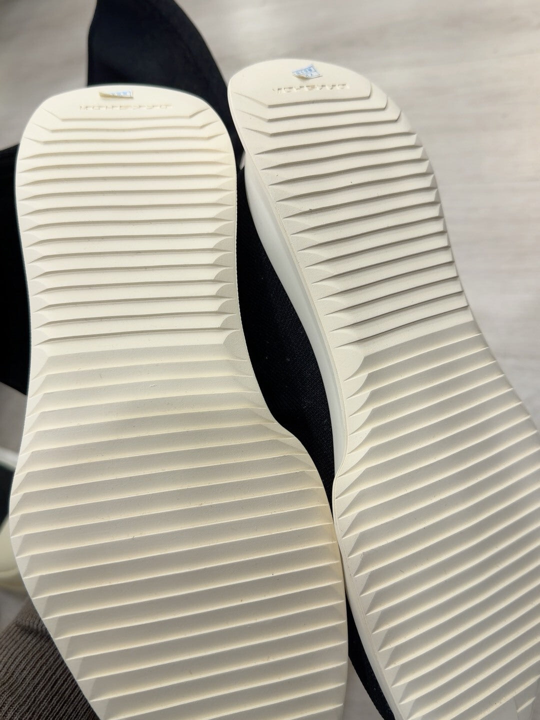 Rick Owens DRKSHDW Black Sock Sneakers