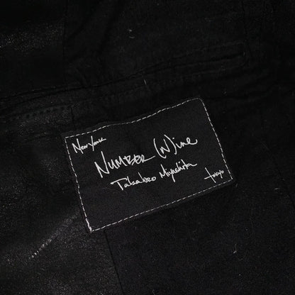 Number Nine 08AW Deer Leather Jacket