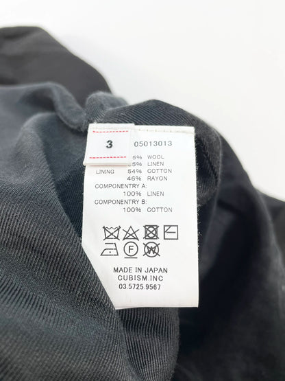 visvim blackbird coat n.d mud-dyed jacket