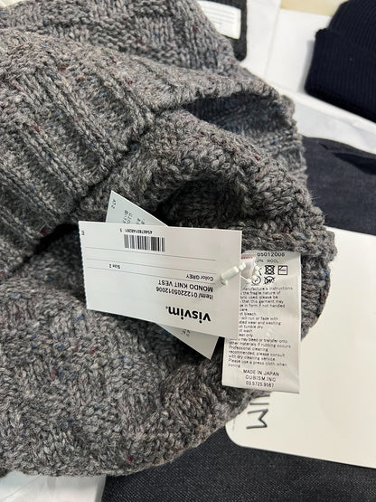 VISVIM 22AW MONDO KNIT VEST