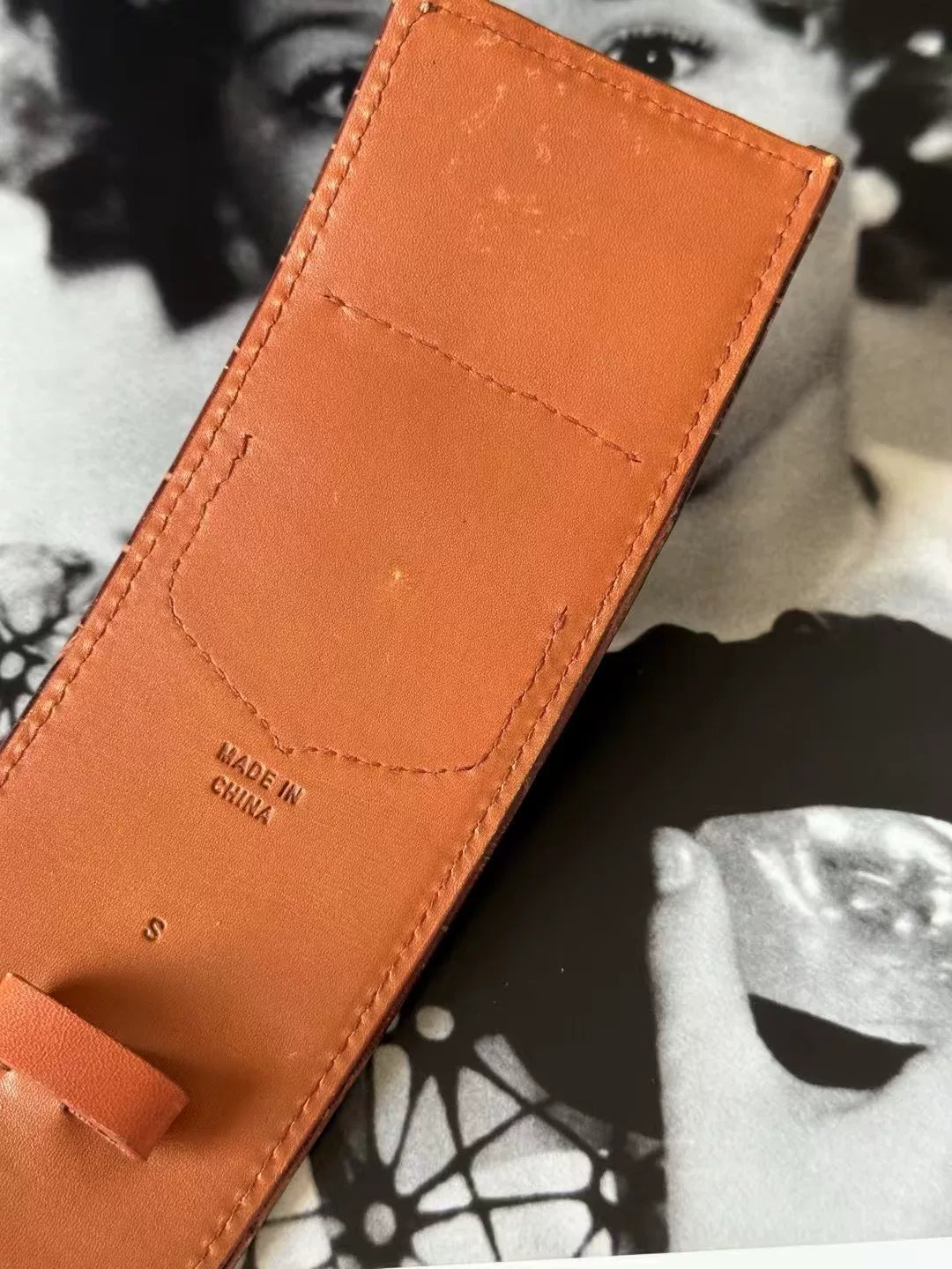 Ralph Lauren Western Straw Leather Belt