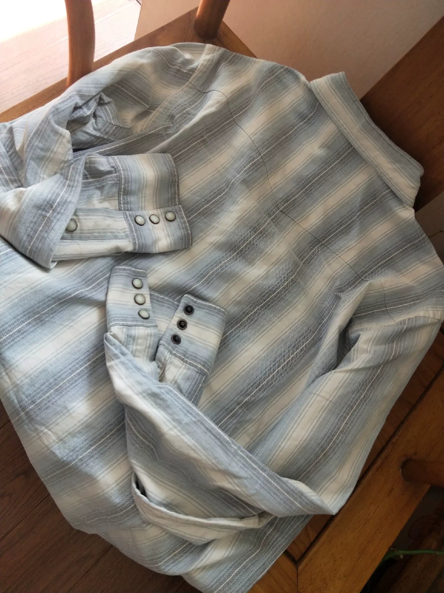 RRL Vintage Western Striped Shirt