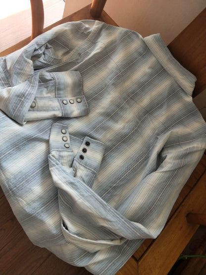 RRL Vintage Western Striped Shirt