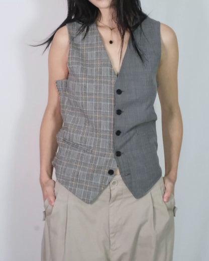 Maison Margiela Deconstructed Wool Vest