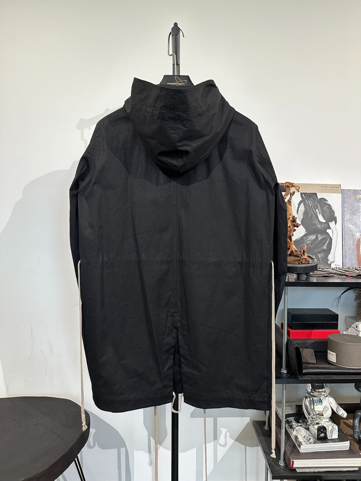 Rick Owens Drkshdw Mid-Length Hooded Parka XS