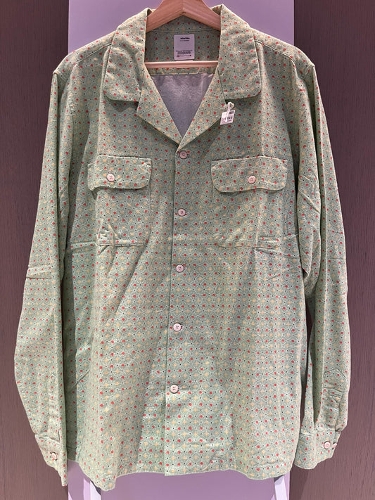 visvim 23SS Light Green Patterned Shirt