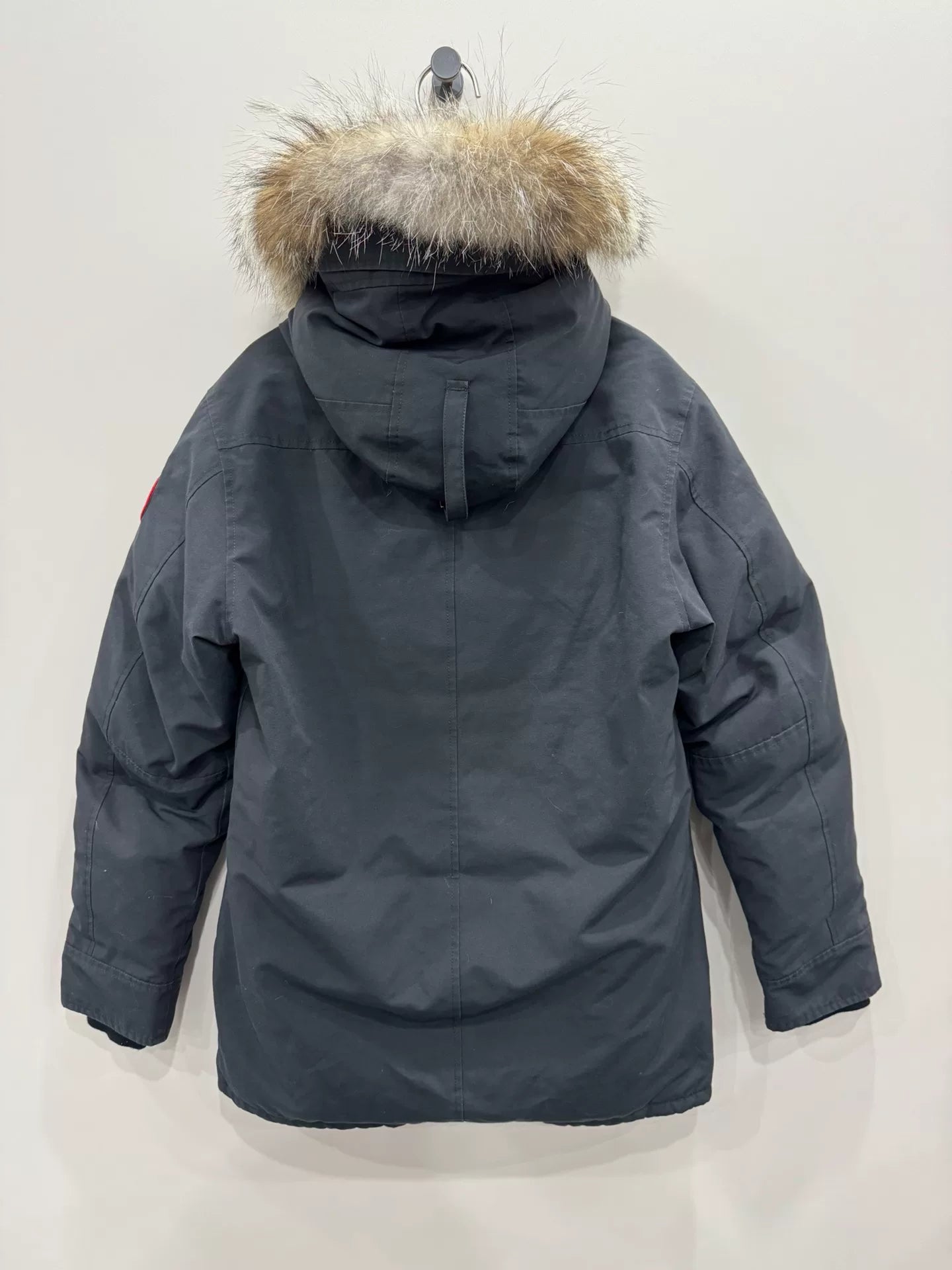 canada goose parka with removable fur trim