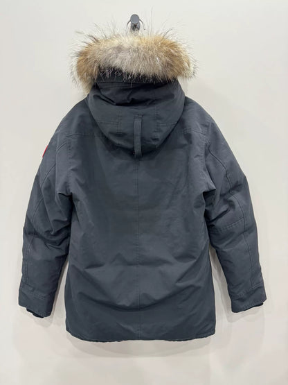 canada goose parka with removable fur trim
