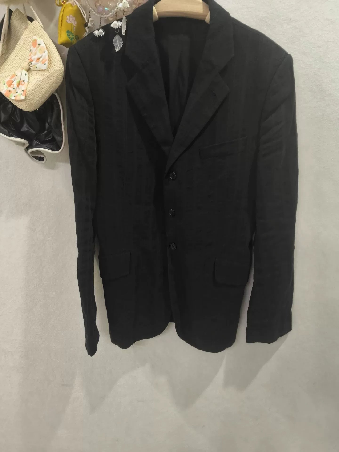 Ann Demeulemeester Dark Artisan Blazer