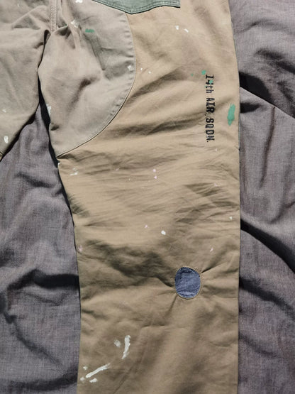 Ralph Lauren Distressed Patch Sashiko Work Pants